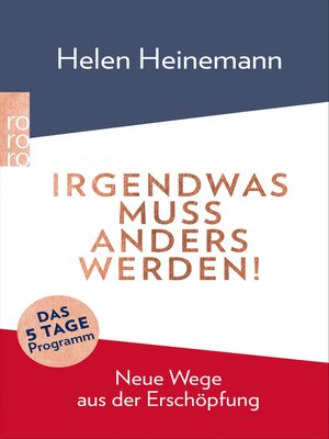 cover image of Irgendwas muss anders werden!